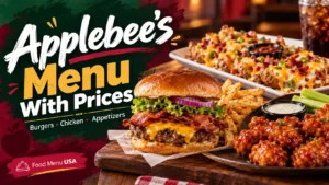 Applebee’s menu with prices and calories