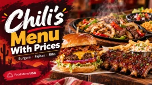 Chili’s menu with prices and calories